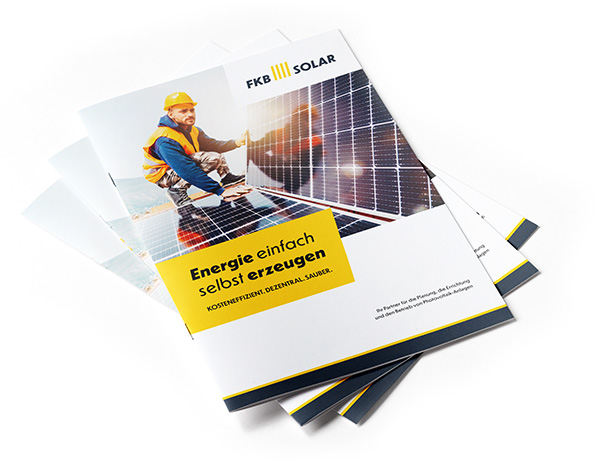 Jetzt unsere kostenlose Photovoltaik-Broschüre herunterladen.